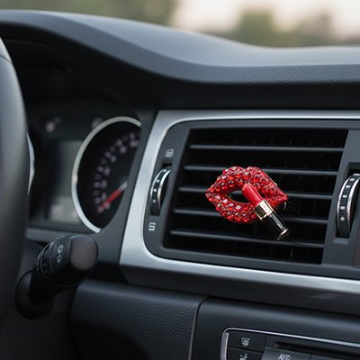 Désodorisant pour voiture forme lèvres