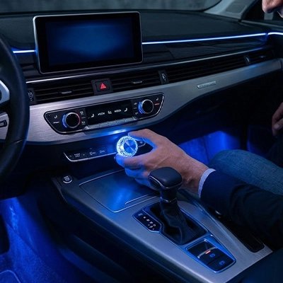 Led pour voiture Ăclairage d'ambiance USB