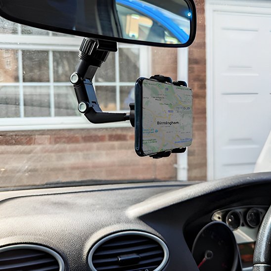 Support téléphone voiture Installation sans outil