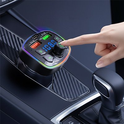 Adaptateur bluetooth pour voiture bouton central