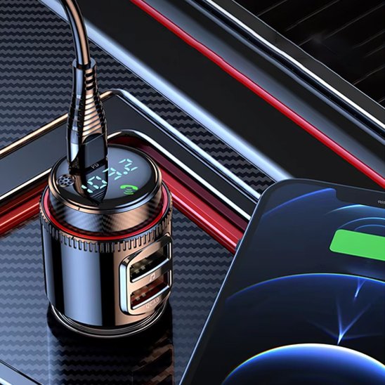 Allume cigare bluetooth charge rapide