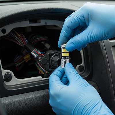 Ampoule led voiture Installation plug and play