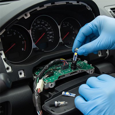Ampoule voiture LED éclairage puissant et luminosité optimale