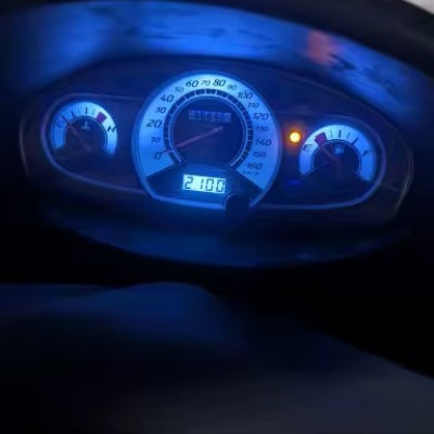 ampoule voiture led bleu
