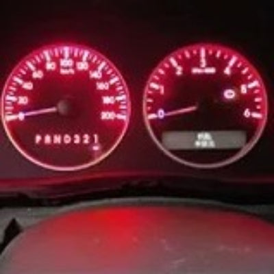 ampoule voiture led rouge