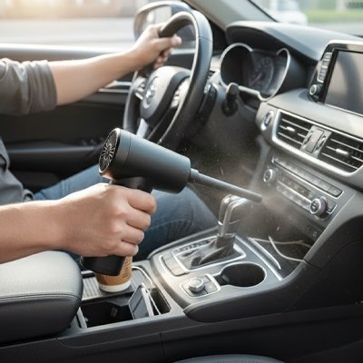 Aspirateur voiture Écran digital