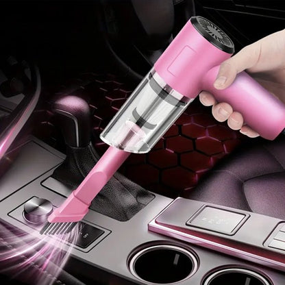 Aspirateur voiture sans fil poussière et miette