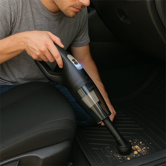 Aspirateur voiture tapis avant
