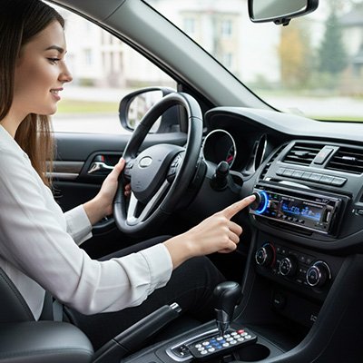 Autoradio bluetooth Télécommande 
