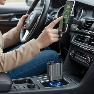 Bluetooth voiture Éclairage LED indicateur