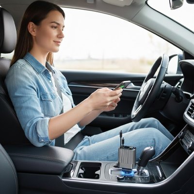 Bluetooth voiture lumières RGB