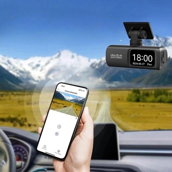 Dashcam voiture wifi
