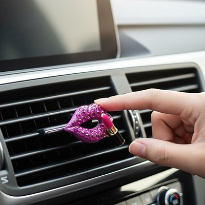 Désodorisant pour voiture violet