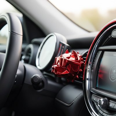 Diffuseur parfum voiture rouge