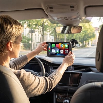 ecran-carplay-écran-tactile-haute-définition