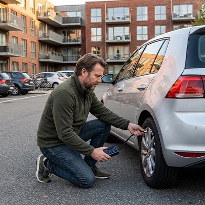 Gonfleur pneu voiture Fonctionnement intelligent