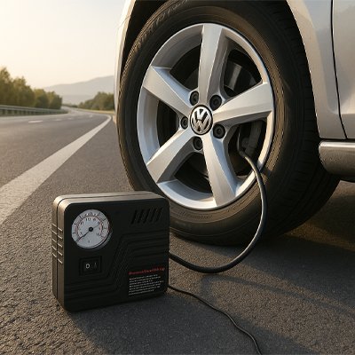 Gonfleur pneu voiture Manomètre analogique 