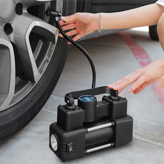 Gonfleur pneu voiture Manomètre digital