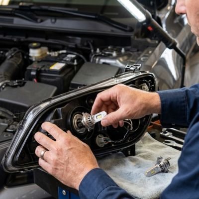 Led ampoule voiture Dissipateur thermique intégré