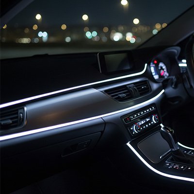 Led interieur voiture blanc