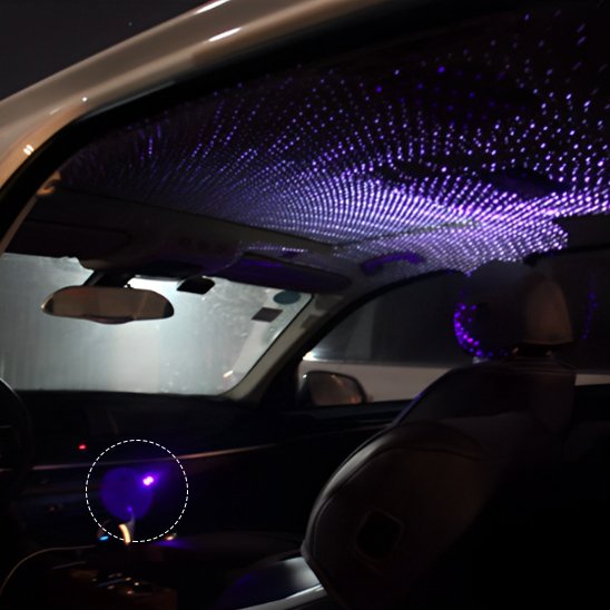 Led interieur voiture Câble flexible ajustable
