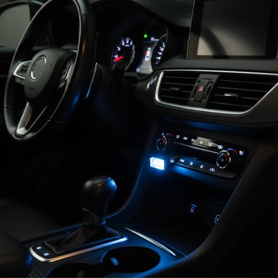 Led pour voiture atmosphère adaptée