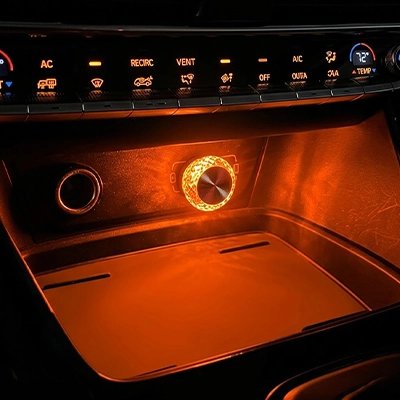 Led pour voiture couleur orange