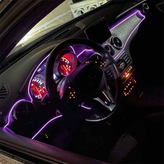 LED pour voiture lignes lumineuses