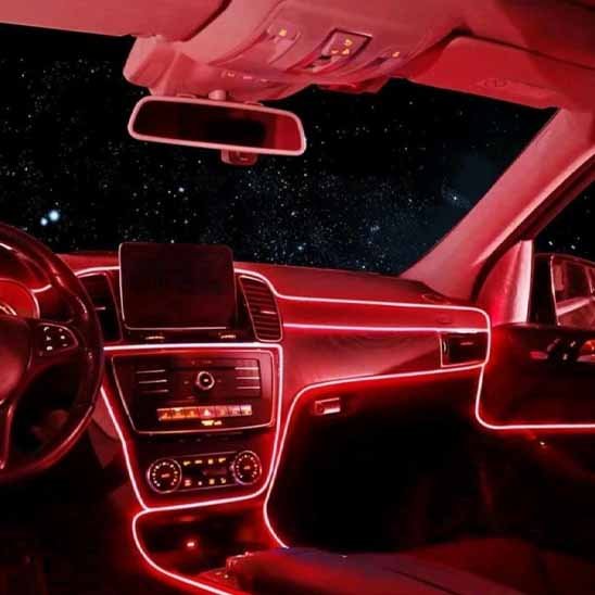 LED pour voiture red orange