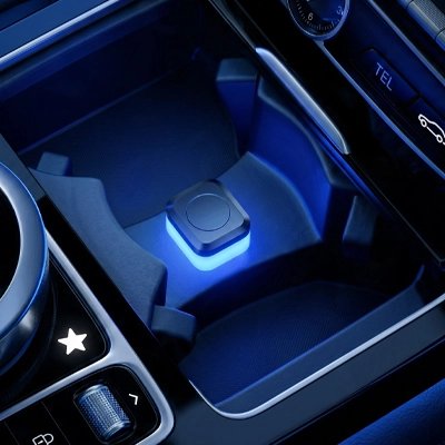 Led voiture bleu couleur
