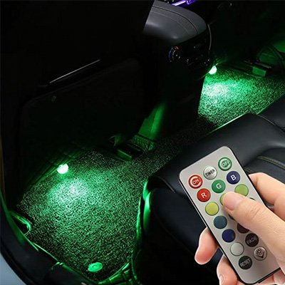 LED voiture contrôle à distance