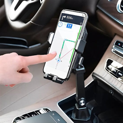 support-téléphone-voiture-porte-gobelet