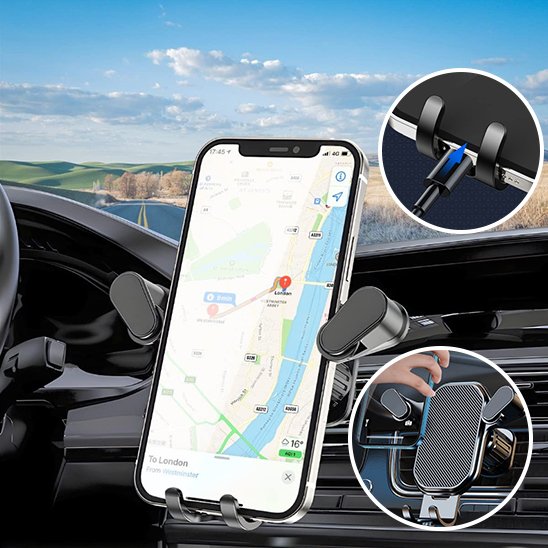 support-téléphone-voiture-ouverture-pour-charge