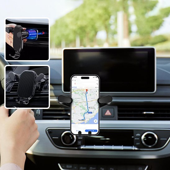 support-téléphone-voiture-présence-discrète