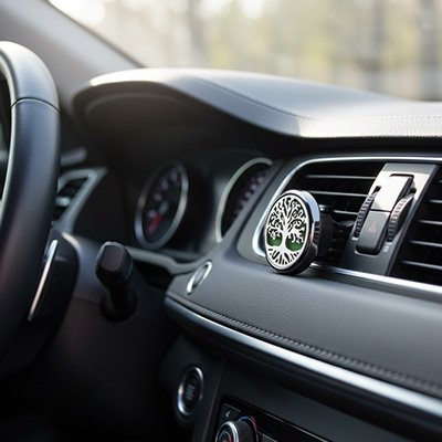 sent-bon-voiture-personnalisé-médaillons-interchangeables