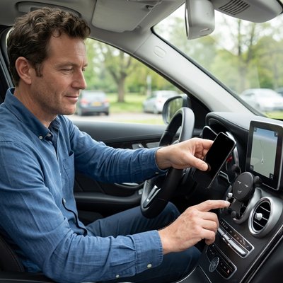 support-de-téléphone-voiture-système-automatique