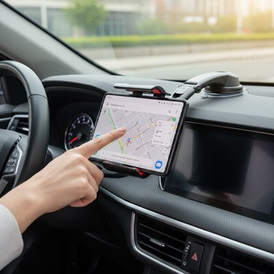 support-pour-tablette-voiture-bras-articulé-flexible