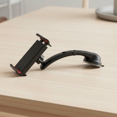 Support pour tablette voiture Fixation par ventouse