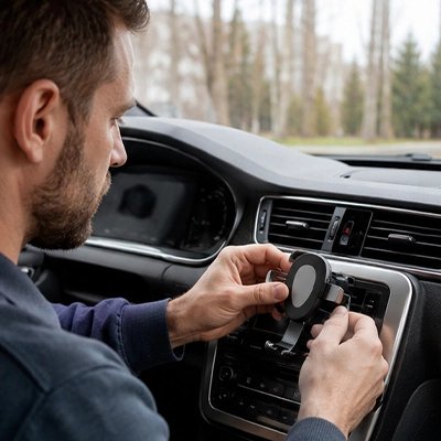 support-smartphone-pour-voiture-couleur-argent