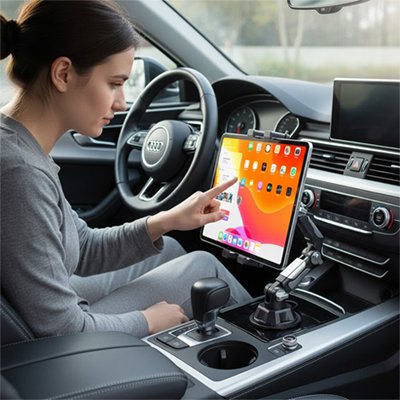 Support tablette pour voiture S'adapte aux smartphones et tablettes