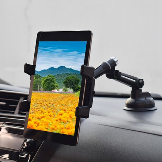 support-tablette-voiture-bras-articulé-télescopique