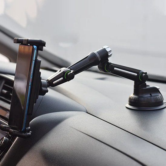 support-tablette-voiture-fixation-par-ventouse-à-aspiration