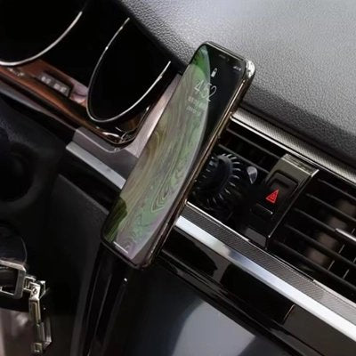Support téléphone magnétique voiture ajustement libre de l'angle de vision