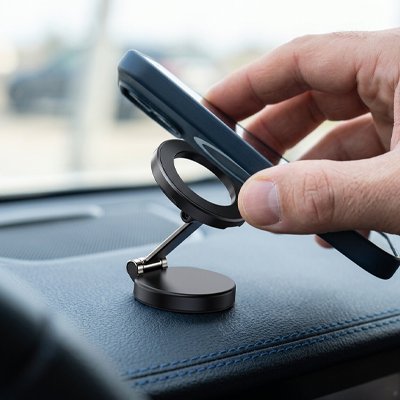 Support voiture pour telephone tête articulée