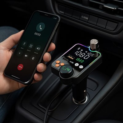 Transmetteur fm bluetooth connexion