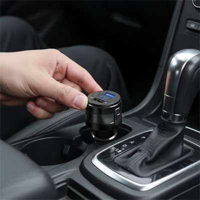 Transmetteur fm bluetooth mémoire de mise hors tension 
