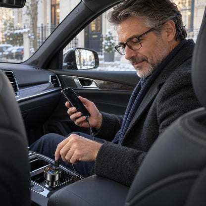 USB-pour-voiture-écran-LED-intégré