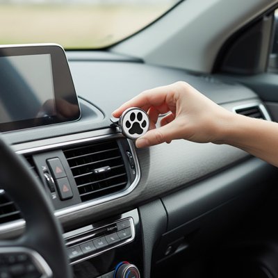 Voiture désodorisant Fixation par clip